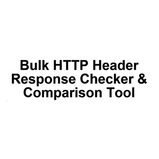 Bulk HTTP Header Response Checker