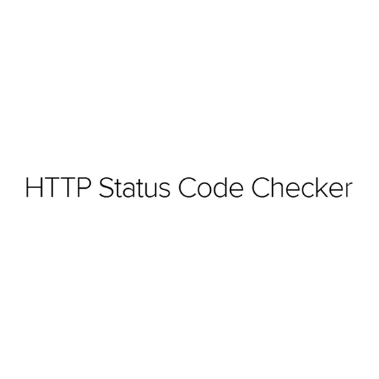 HTTP Status Code Checker